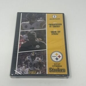 The stories of the 2016 2017 Pittsburgh Steelers 2 seasons RARE SEALED Promo DVD